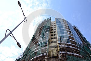 Icon Building in Kinshasa, under construction.