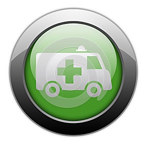 Icon, Button, Pictogram Ambulance