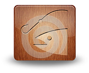 Icon, Button, Pictogram Fishing, Angling