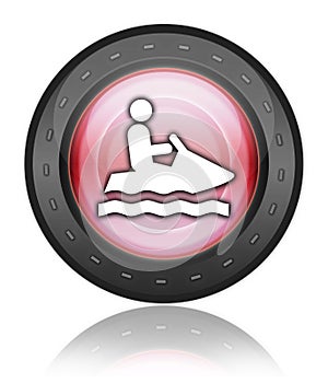 Icon, Button, Pictogram Personal Watercraft