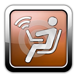 Icon, Button, Pictogram Wireless Access