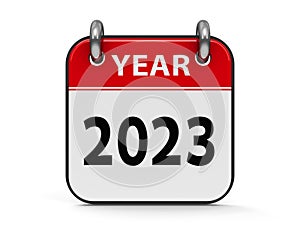 Icon calendar 2023 year