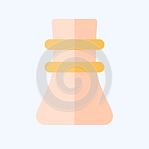 Icon Chemex. related to Coffee symbol. flat style. simple design editable. simple illustration