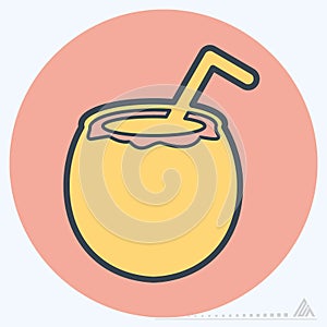 Icon Coconut - Two Tone Style