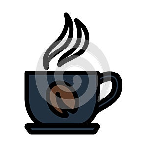 Icon Of Coffee Cup
