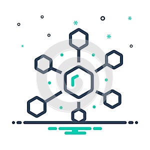 Mix icon for Compounds, combination and admixture