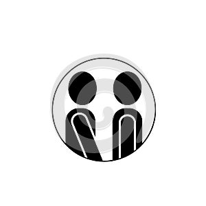Icon, conversation, speech, bubble, , talk, symbol, illustration, sign, message, chat, communication, design, dialog, discus photo