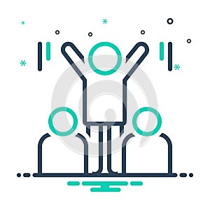 Mix icon for Convince, exhort and explain