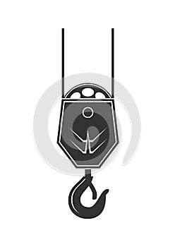 Icon of crane hook