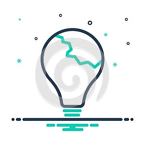 Mix icon for Darkness, dark and blackness