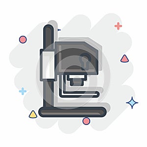 Icon Darkroom Equipment. related to Photography symbol. Comic Style. simple design editable. simple illustration