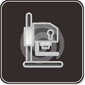 Icon Darkroom Equipment. related to Photography symbol. Glossy Style. simple design editable. simple illustration