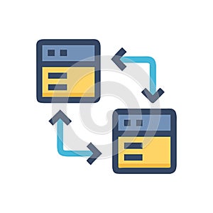 Icon for Data Information Exchange