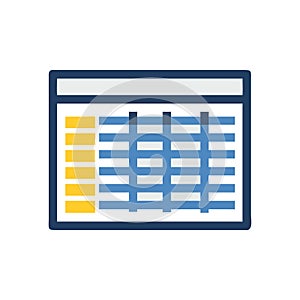Icon for Database Tables