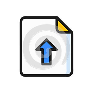 Icon Representing File Uploads