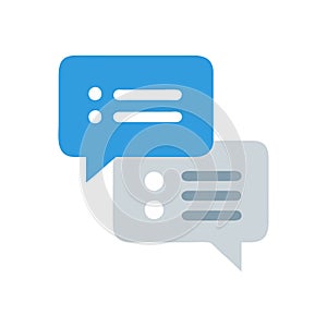 Icon Representing Message Conversations