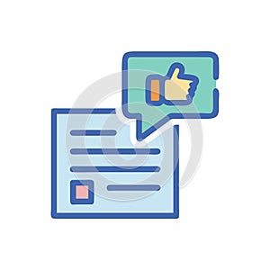 Icon Representing User Feedback