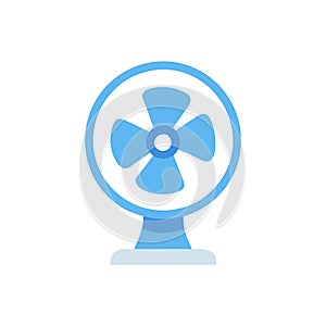 Efficient Bladeless Fan Icon for Air Circulation