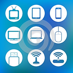 Icon device technology and electronic