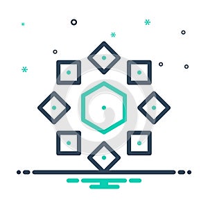 Mix icon for Difference, odds and spacing