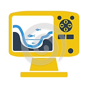 Icon Of Echo Sounder