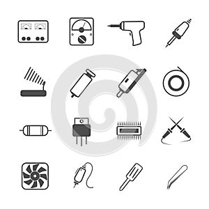 Icon electronic repair tool