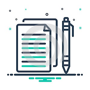 Mix icon for Essay, tractate and paper