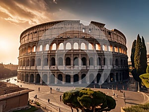 Icon of the Eternal City: Exploring Rome\'s Colosseum