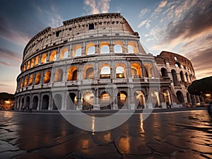 Icon of the Eternal City: Exploring Rome\'s Colosseum
