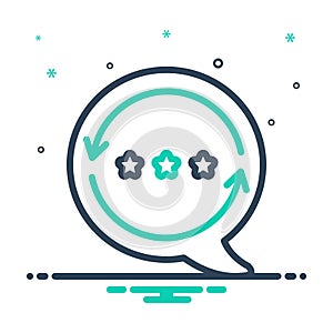 Mix icon for Feedback, review and response