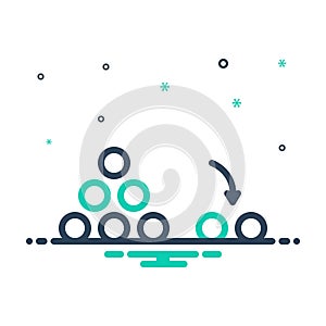 Mix icon for Few, little and meager