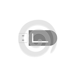 icon flash disk memory template design