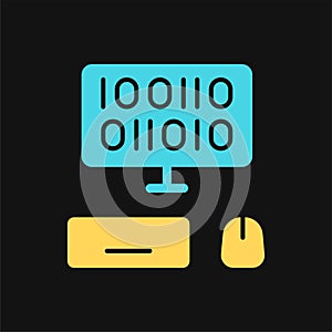 Icon computer binary coding