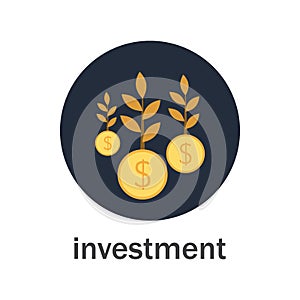 Investment with money tree