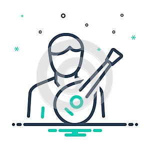 Mix icon for Folk, musician and composer photo