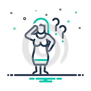 Mix icon for Forget, unremembered and out of mind