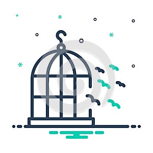 Mix icon for Freedom, birds and fly