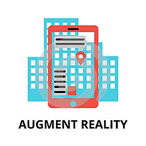 Icon of future technology - augment reality