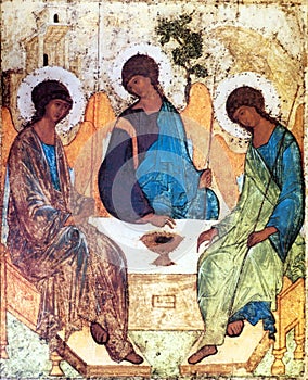 Icon of the Holy Trinity photo