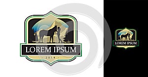 Icon for horse breeders and riding schools and equestrian team