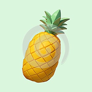 Icon illustration of pineapple