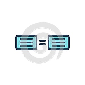 Color illustration icon for Implies, signal and signalize