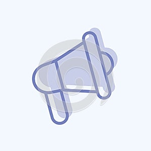 Icon Information. suitable for Branding symbol. two tone style. simple design editable. design template vector. simple