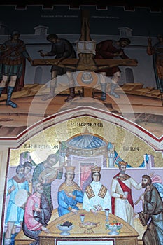 Icon, Kykkos Monastery Cyprus. photo