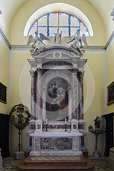 Icon inside the Church of St. Euphemia