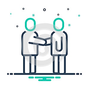 Mix icon for Involvement, participation and collaboration