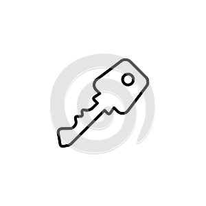 Icon. Key. vector illustration