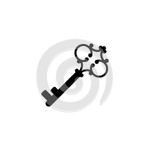 Icon. Key. vector illustration