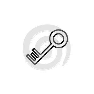 Icon. Key. vector illustration