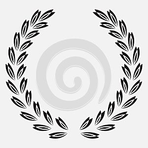 Icon laurel wreath, spotrs design